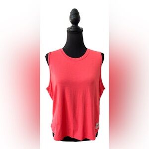 Calvin Klein Performance: Pink Activewear Performance Workout Muscle Top